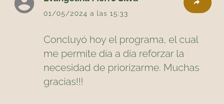 TESTIMONIO AMOR PROPIO CUANTICO NIVEL 3